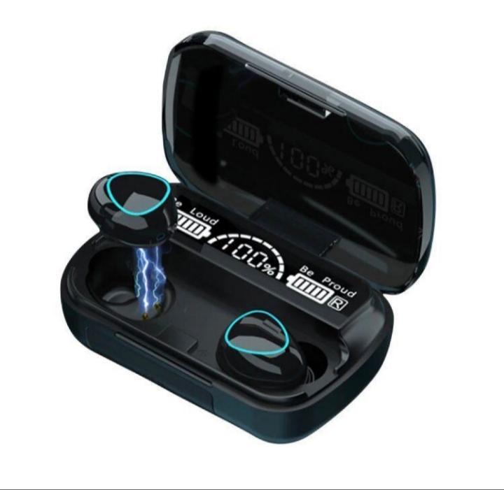 M10 True Wireless Headset Black Bluetooth 5.3 image 1 PanguDeals Pakistan