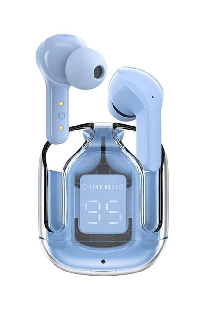 Black Smart Touch Earbuds Bluetooth 5.3 with Voice Assistant image 1 PanguDeals Pakistan