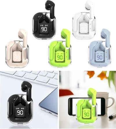 Waterproof Bluetooth Earbuds with LED Battery Display image 1 PanguDeals Pakistan