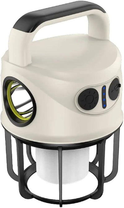 Rechargeable Camping Light White Black 2400mAh image 1 PanguDeals Pakistan