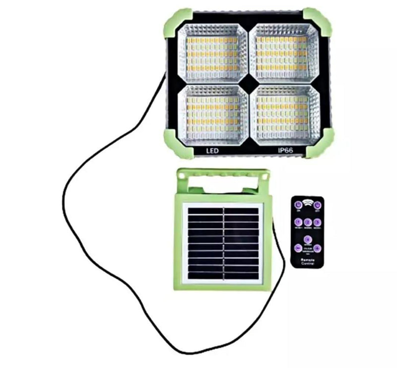 Solar Wall Lamp Split with Remote Control Black image 1 PanguDeals Pakistan