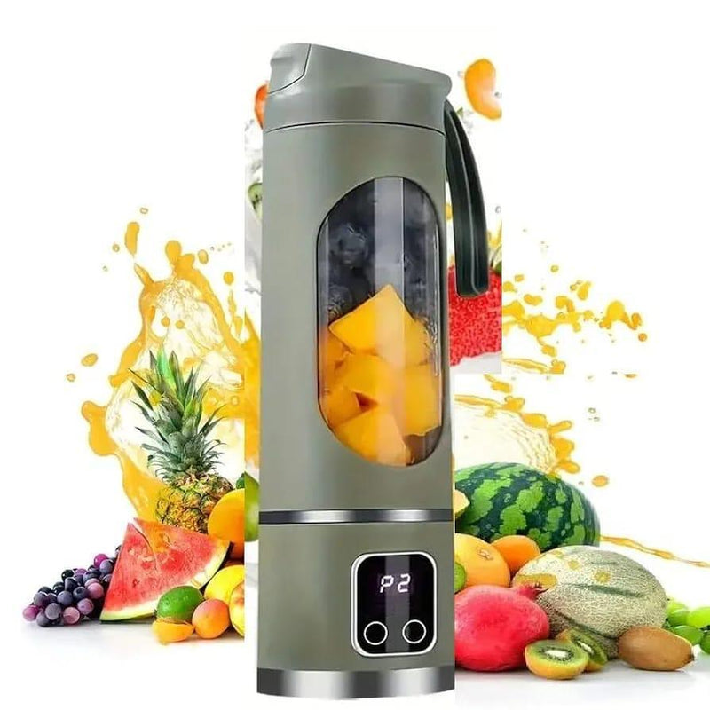 Portable Rechargeable Green Electric Juicer Blender image 1 PanguDeals Pakistan