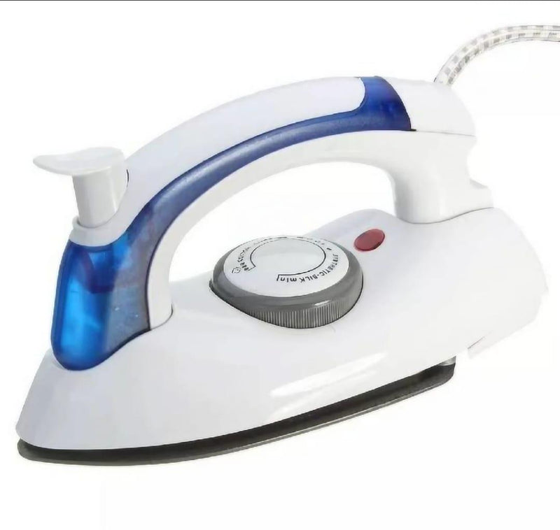 Portable Steam Iron White Blue 700W Ceramic Soleplate image 1 PanguDeals Pakistan