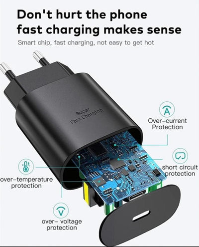 Samsung 25W PD USB-C Charger Black White image 1 PanguDeals Pakistan
