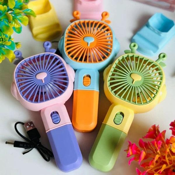 Portable Rechargeable Fan with Stand & Fast Charge image 1 PanguDeals Pakistan