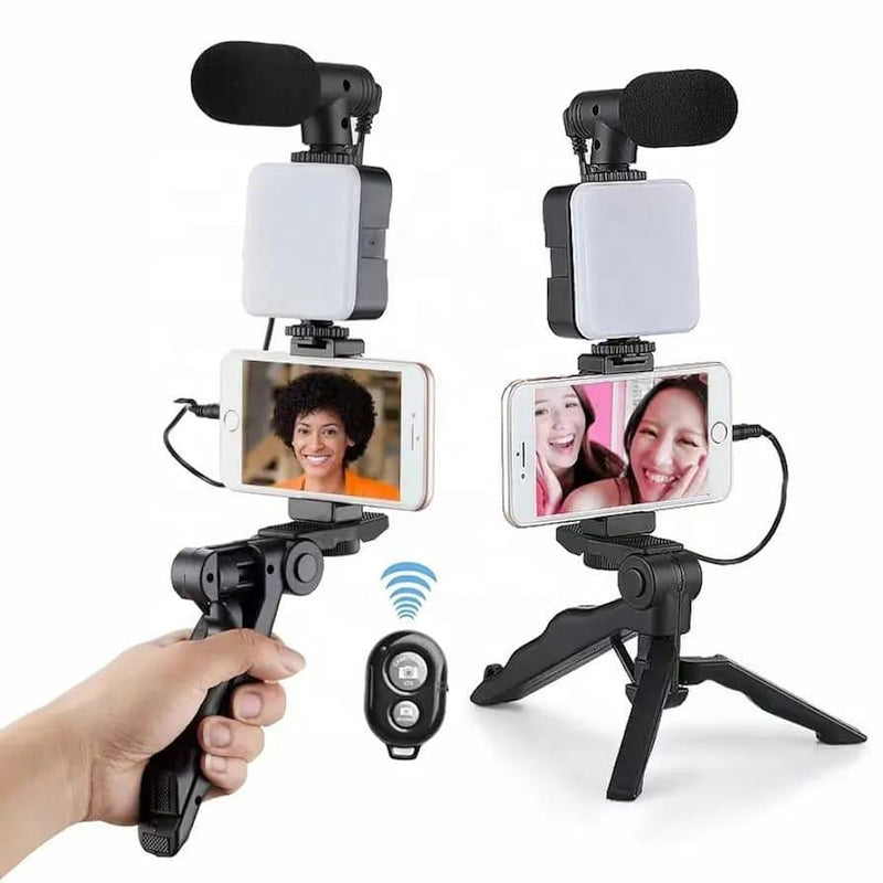 Portable Tripod Stand Black ABS for Vlogging in Pakistan image 1 PanguDeals Pakistan