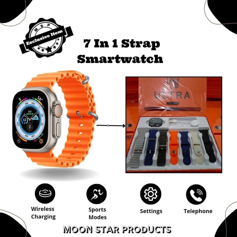 7 In 1 Multicolor Smart Watch image 1 PanguDeals Pakistan