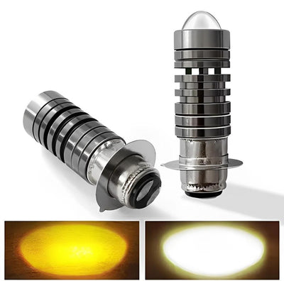 LED Headlight Bulb Dual Color Yellow White All Weather image 1 PanguDeals Pakistan