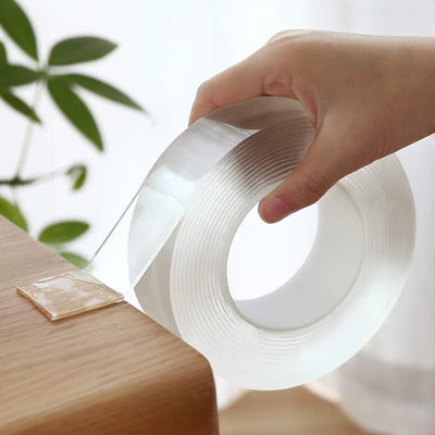 White ABS Double Sided Tape 1 Pc Durable Adhesive image 1 PanguDeals Pakistan