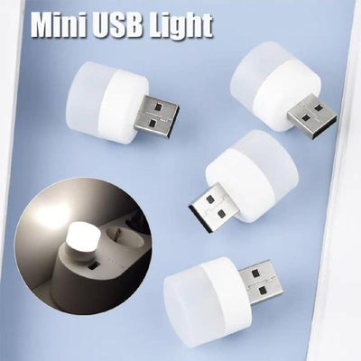 Mini USB Lights White Type-C Rechargeable image 1 PanguDeals Pakistan