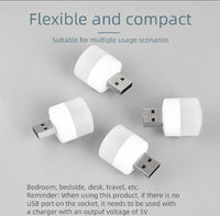 Mini USB Lights White Type-C Rechargeable image 3 PanguDeals Pakistan