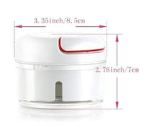 Mini Food Chopper White PP Plastic No Electricity image 5 PanguDeals Pakistan