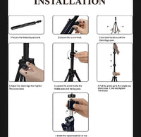 LED Ring Light 26cm Metal Tripod Stand image 3 PanguDeals Pakistan