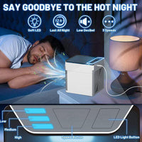 Portable Mini Air Humidifier White Quiet Cooling image 4 PanguDeals Pakistan