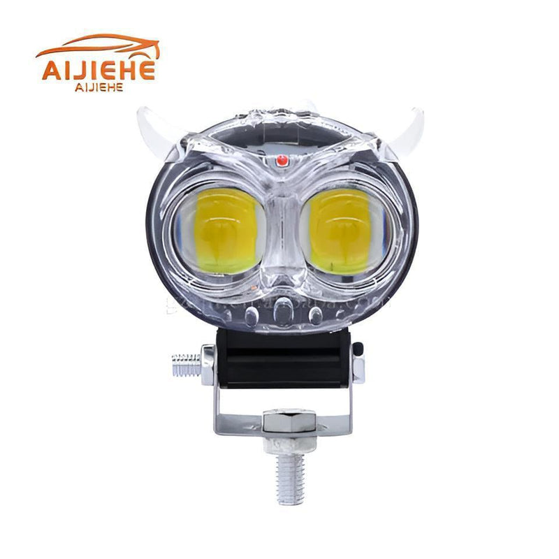 Owl Shape LED Fog Light for Bikes Multi Color 8 Modes image 1 PanguDeals Pakistan