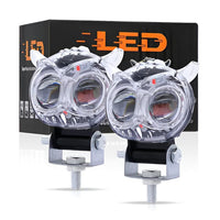 Owl Shape LED Fog Light for Bikes Multi Color 8 Modes image 3 PanguDeals Pakistan