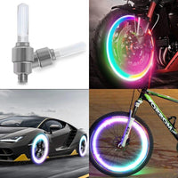 8 Pcs Multicolor LED Wheel Lights for Cars Bikes Bikes image 3 PanguDeals Pakistan