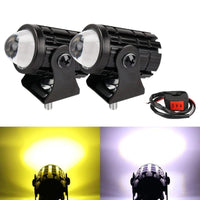 Mini Driving LED Lights White Yellow ABS Durable image 4 PanguDeals Pakistan
