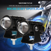 Mini Driving LED Lights White Yellow ABS Durable image 5 PanguDeals Pakistan