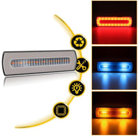 LED Motorcycle Rear Light Red Amber Waterproof ABS image 2 PanguDeals Pakistan