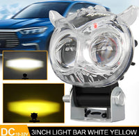 Owl Shape LED Fog Lights 2 Pcs Multi Color Waterproof image 3 PanguDeals Pakistan