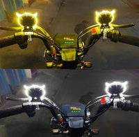 Owl Shape LED Fog Lights 2 Pcs Multi Color Waterproof image 5 PanguDeals Pakistan