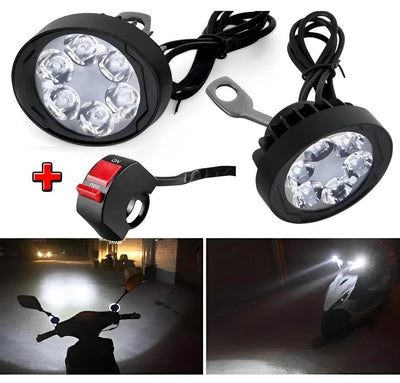 Premium LED Headlights for Motorcycles - Water Resistant & Long Range image 1 PanguDeals Pakistan