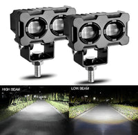 Premium Quality Motorcycle Robot Dual Colour Led Work Driving Lights image 1 PanguDeals Pakistan