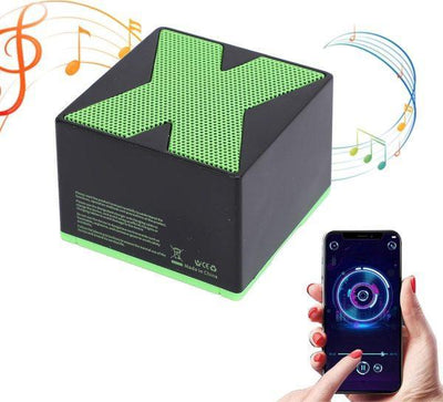 Compact X1 Speaker Black Green Bluetooth 5.0 image 1 PanguDeals Pakistan