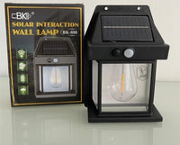 Motion Sensor Solar Lamp with IP65 Waterproof Golden Finish image 4 PanguDeals Pakistan