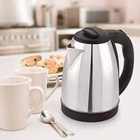 Electric Kettle Stainless Steel Silver Double Wall Auto Shutoff image 2 PanguDeals Pakistan