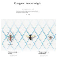 Portable Electric Mosquito Swatter Pink Black USB image 4 PanguDeals Pakistan