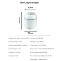 Foldable Air Humidifier White Rechargeable ABS image 4 PanguDeals Pakistan