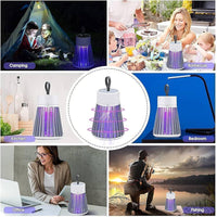 Mosquito Killer Lamp White USB Rechargeable ABS image 3 PanguDeals Pakistan
