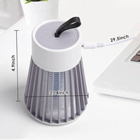 Mosquito Killer Lamp White USB Rechargeable ABS image 5 PanguDeals Pakistan