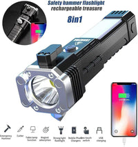 LED Rechargeable Torch Black ABS Fast Charge image 3 PanguDeals Pakistan