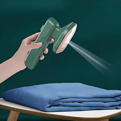 Foldable Steam Iron Green ABS Plastic image 1 PanguDeals Pakistan
