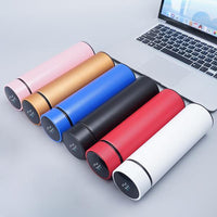 Insulated Water Bottle Black Stainless Steel 58°C Display image 3 PanguDeals Pakistan