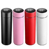 Insulated Water Bottle Black Stainless Steel 58°C Display image 5 PanguDeals Pakistan