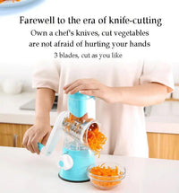 Green Manual Vegetable Grater with 2 Straps image 4 PanguDeals Pakistan