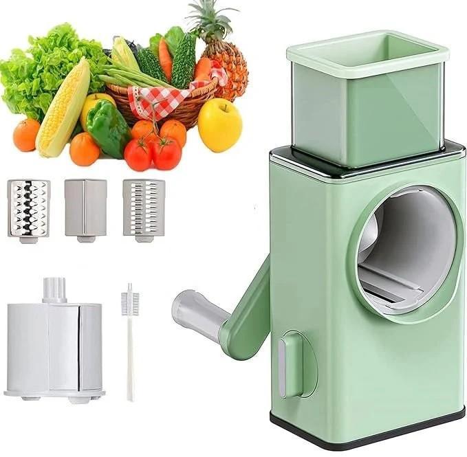 Green Manual Food Chopper with 3 Blades image 1 PanguDeals Pakistan