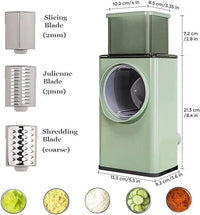 Green Manual Food Chopper with 3 Blades image 2 PanguDeals Pakistan
