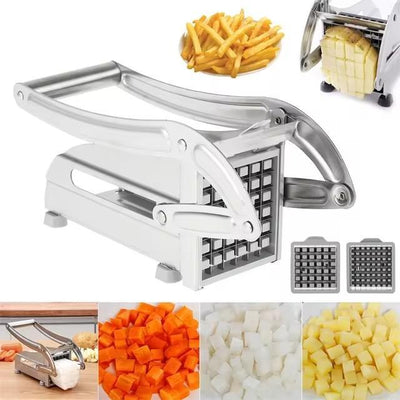 Stainless Steel Potato French Fry Cutter, Durable & Easy to Clean image 1 PanguDeals Pakistan