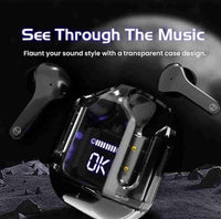 Transparent TWS Earbuds Bluetooth 5.3 with Touch Controls image 2 PanguDeals Pakistan
