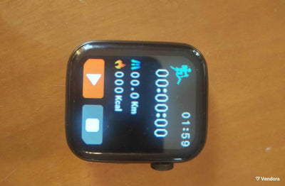 Stylish Black Smart Watch with Fast Charging & Bluetooth image 1 PanguDeals Pakistan