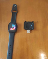 Stylish Black Smart Watch with Fast Charging & Bluetooth image 4 PanguDeals Pakistan