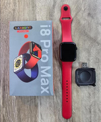 Smart Watch Silicone Red Black Lightweight Health Tracker image 2 PanguDeals Pakistan