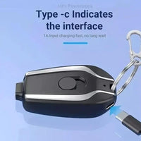 Fast Charging Keychain Power Bank Black image 4 PanguDeals Pakistan