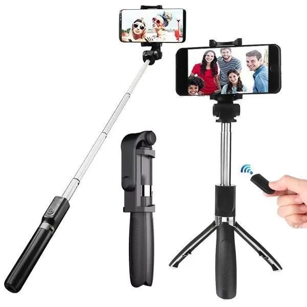 Bluetooth Selfie Stick with LED Light & Remote image 1 PanguDeals Pakistan