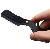 Black Fingerless Shaving Razor with Anti-Skid Grip image 2 PanguDeals Pakistan